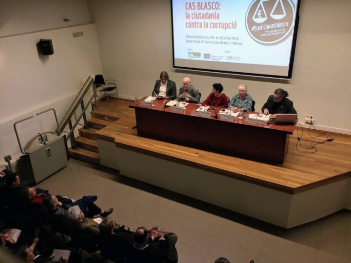 Presentación de la campaña de Micromecenazgo #JUSTICIACASOBLASCO